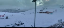 Archived image Webcam Panoramic view from mountain hut Plantapatsch in Watles (South Tyrol) 19:00
