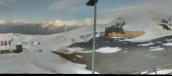 Archived image Webcam Panoramic view from mountain hut Plantapatsch in Watles (South Tyrol) 06:00