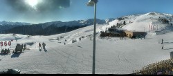 Archived image Webcam Panoramic view from mountain hut Plantapatsch in Watles (South Tyrol) 13:00