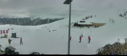 Archived image Webcam Panoramic view from mountain hut Plantapatsch in Watles (South Tyrol) 11:00