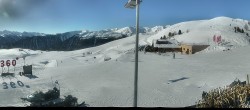 Archived image Webcam Panoramic view from mountain hut Plantapatsch in Watles (South Tyrol) 10:00