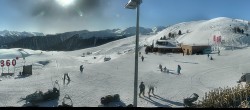 Archived image Webcam Panoramic view from mountain hut Plantapatsch in Watles (South Tyrol) 13:00