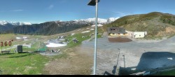 Archived image Webcam Panoramic view from mountain hut Plantapatsch in Watles (South Tyrol) 07:00