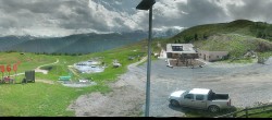Archived image Webcam Panoramic view from mountain hut Plantapatsch in Watles (South Tyrol) 15:00