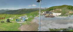 Archiv Foto Webcam Panoramablick von der Plantapatschhütte, Watles 09:00