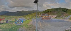 Archived image Webcam Panoramic view from mountain hut Plantapatsch in Watles (South Tyrol) 05:00