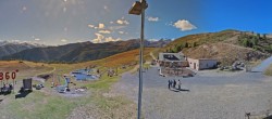 Archiv Foto Webcam Panoramablick von der Plantapatschhütte, Watles 13:00
