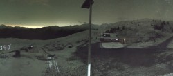 Archived image Webcam Panoramic view from mountain hut Plantapatsch in Watles (South Tyrol) 01:00