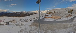 Archived image Webcam Panoramic view from mountain hut Plantapatsch in Watles (South Tyrol) 07:00