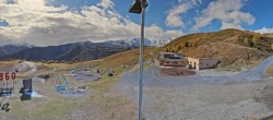 Archived image Webcam Panoramic view from mountain hut Plantapatsch in Watles (South Tyrol) 11:00