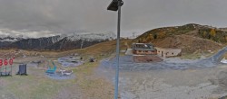 Archived image Webcam Panoramic view from mountain hut Plantapatsch in Watles (South Tyrol) 11:00