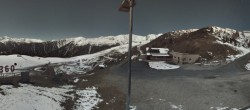 Archived image Webcam Panoramic view from mountain hut Plantapatsch in Watles (South Tyrol) 23:00