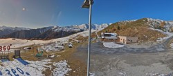 Archived image Webcam Panoramic view from mountain hut Plantapatsch in Watles (South Tyrol) 09:00
