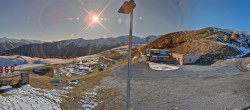 Archived image Webcam Panoramic view from mountain hut Plantapatsch in Watles (South Tyrol) 14:00