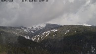 Archived image Webcam View of Canyon Bletterbach in South Tyrol 15:00