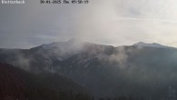 Archived image Webcam View of Canyon Bletterbach in South Tyrol 09:00