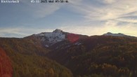 Archived image Webcam View of Canyon Bletterbach in South Tyrol 09:00