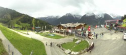 Archived image Webcam Klausberg - mountain restaurant Kristallalm in Ahrn Valley (South Tyrol) 11:00