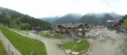 Archived image Webcam Klausberg - mountain restaurant Kristallalm in Ahrn Valley (South Tyrol) 11:00