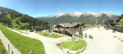 Archived image Webcam Klausberg - mountain restaurant Kristallalm in Ahrn Valley (South Tyrol) 11:00