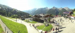 Archived image Webcam Klausberg - mountain restaurant Kristallalm in Ahrn Valley (South Tyrol) 15:00