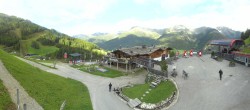Archived image Webcam Klausberg - mountain restaurant Kristallalm in Ahrn Valley (South Tyrol) 08:00