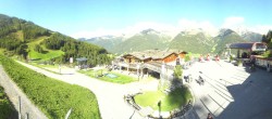Archived image Webcam Klausberg - mountain restaurant Kristallalm in Ahrn Valley (South Tyrol) 09:00
