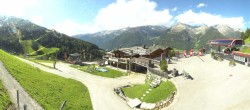 Archived image Webcam Klausberg - mountain restaurant Kristallalm in Ahrn Valley (South Tyrol) 13:00
