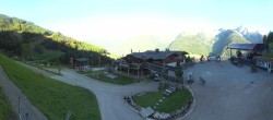 Archived image Webcam Klausberg - mountain restaurant Kristallalm in Ahrn Valley (South Tyrol) 08:00