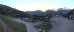 Archived image Webcam Klausberg - mountain restaurant Kristallalm in Ahrn Valley (South Tyrol) 07:00