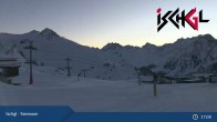 Archiv Foto Webcam Blick auf die Idalp in Ischgl 02:00