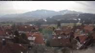 Archiv Foto Webcam Mittelberg: Blick Tegelberg 09:00