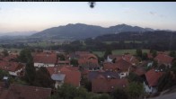 Archiv Foto Webcam Mittelberg: Blick Tegelberg 19:00