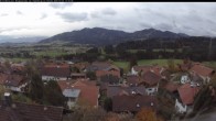 Archiv Foto Webcam Mittelberg: Blick Tegelberg 17:00