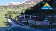 Archived image Webcam Serfaus: Mountain Restaurant Leithe Wirt 06:00