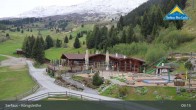 Archived image Webcam Serfaus: Mountain Restaurant Leithe Wirt 08:00