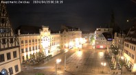 Archiv Foto Webcam Hauptmarkt Zwickau 23:00