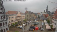 Archiv Foto Webcam Hauptmarkt Zwickau 10:00