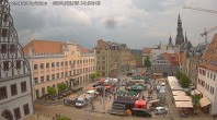 Archiv Foto Webcam Hauptmarkt Zwickau 14:00