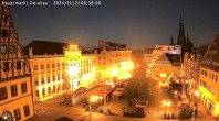 Archiv Foto Webcam Hauptmarkt Zwickau 05:00