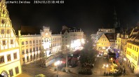 Archiv Foto Webcam Hauptmarkt Zwickau 17:00