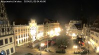 Archiv Foto Webcam Hauptmarkt Zwickau 03:00