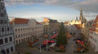 Archiv Foto Webcam Hauptmarkt Zwickau 07:00