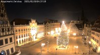 Archiv Foto Webcam Hauptmarkt Zwickau 03:00