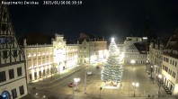 Archiv Foto Webcam Hauptmarkt Zwickau 05:00