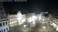 Archiv Foto Webcam Hauptmarkt Zwickau 23:00