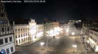 Archiv Foto Webcam Hauptmarkt Zwickau 03:00