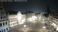 Archiv Foto Webcam Hauptmarkt Zwickau 23:00