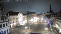 Archiv Foto Webcam Hauptmarkt Zwickau 22:00