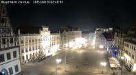 Archiv Foto Webcam Hauptmarkt Zwickau 01:00